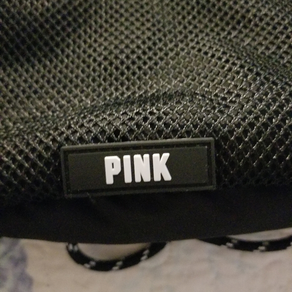 NWT PINK by VS Cinch Tie Backpack - Picture 2 of 7